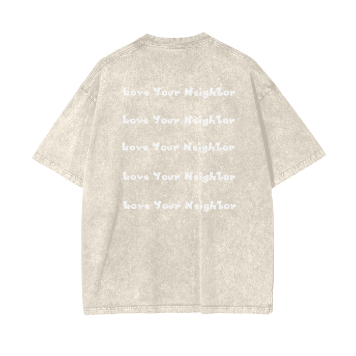 Love Your Neighbor Oversized Tee